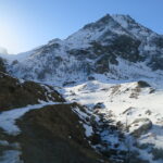 in arrivo al bivacco