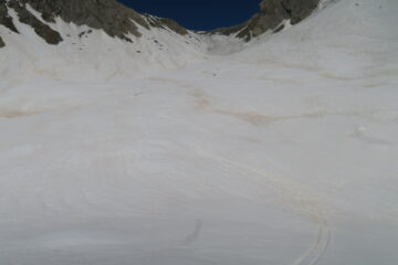 altra discesa su bella neve primaverile