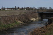 Roggia Lamporasso e Grangia di Castelmerlino arrivando alla tenuta di Leri-Cavour