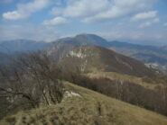 La cresta verso il Monte Galero dal Monte Alpe Est