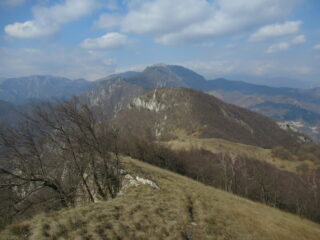 La cresta verso il Monte Galero dal Monte Alpe Est
