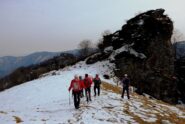 Verso il colle Toino