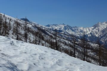 Testata della val Germanasca con il Bric Boucie