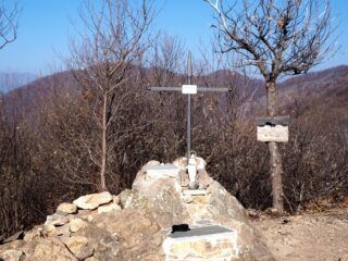 La cima della Croce del Teso.