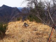 La sommità della Cima dei Falò.