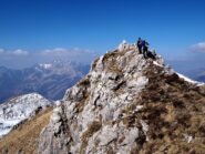 Sul tratto delicato, al rientro.