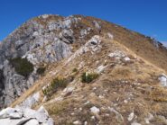 La cresta finale per la Corna Grande.