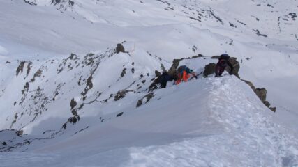 tratto finale di cresta