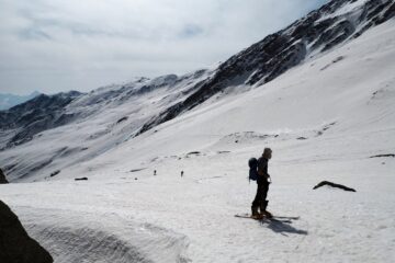 In salita nel vallone 