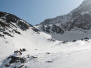 Primo tratto ripido verso la cima