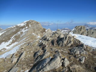 Cima Palu' (m.2538) con a sx la Cima Bozano (m.2564)