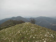 Poggio Grande e Rocca Pian dei Prati dal Monte Acuto (m.747)