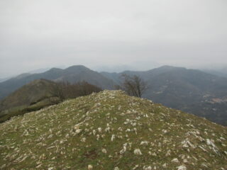 Poggio Grande e Rocca Pian dei Prati dal Monte Acuto (m.747)