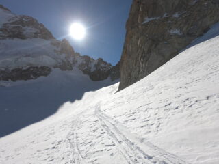 Sotto il col du chardonnet