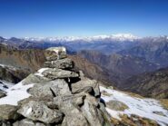 Dondogna: panorama verso Nord.