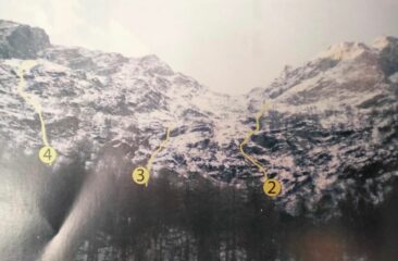 Dalla Guida: 4 Forzo, 3 Meialet, 2 Vargnei