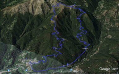 traccia gps in google earth