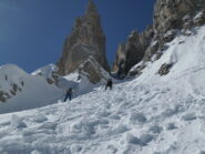 All'inizio del canale del rosario