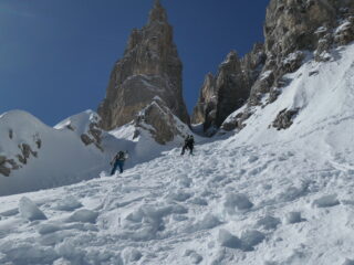 All'inizio del canale del rosario