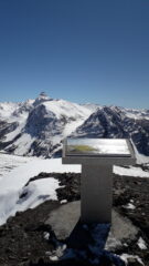dalla Chenaillet tutto al fondo il Pic de Rochebrune..