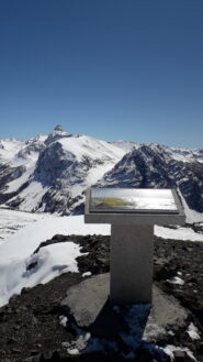 dalla Chenaillet tutto al fondo il Pic de Rochebrune..