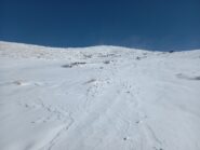 Ultimi metri per la cima