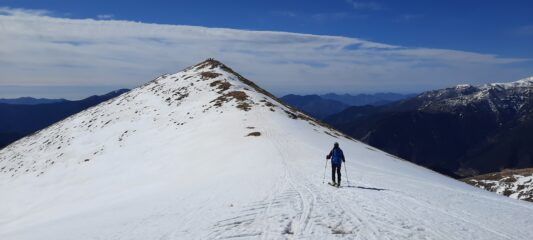 Verso la cima