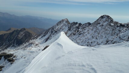 i giochi del vento con la neve..