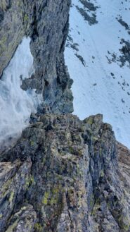 Dopo il primo tiro, guardando verso il basso