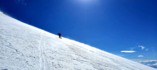 Vento forte verso il Sassone