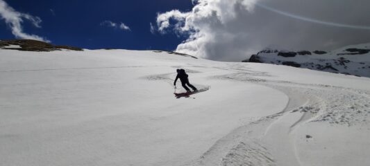 Neve trasformata in val Maone