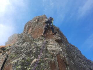 Quasi in cima al terzo picco. Variante??