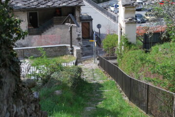 L’arrivo a  Lillianes
