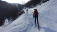Strada per il vallone delle Rocche Serpentera