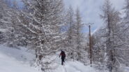 Prima parte della salita