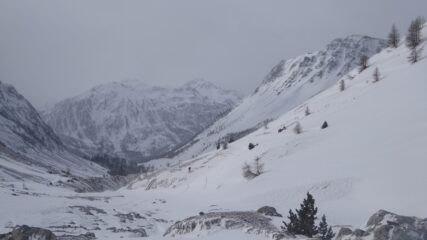 Alto Vallon des Baisses in salita