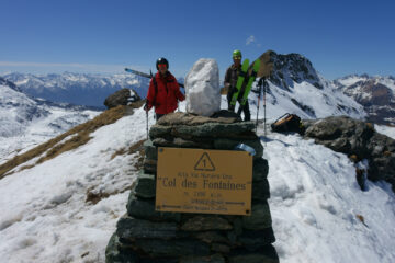 Dopo la risalita al col di Fontaines