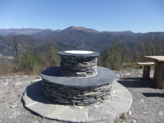 Tavola orientativa e Monte Zatta