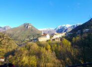 Nasino e la cima imbiancata del Galero 