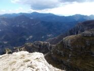 vista su valle Pennavaire e Monte Carmo