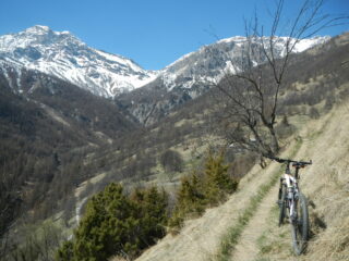 il sentierino verso Pra Claud