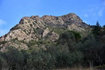 Il monte Tregin da Bargone