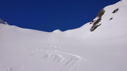 I bellissimi pendii superiori
