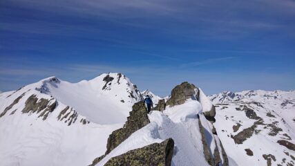 Cresta finale con il Freduaz Centrale