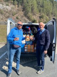 Furgone ripieno