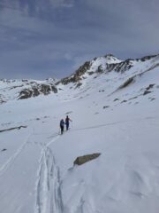 Verso il pendio finale