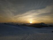 Tramonto visto dal Bivacco