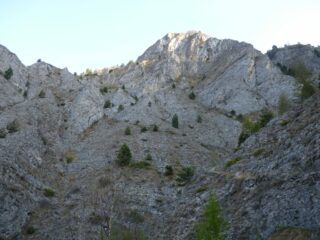 da non crederci , ma si passa proprio li contro