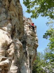 Stefano sul 7a di Fino all' ultima pinza-ta
