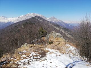 Verso il Sapei e, dietro, il Civrari 